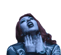 Kali Uchis Singing Sticker