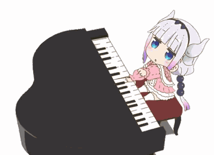 Kanna Piano GIF