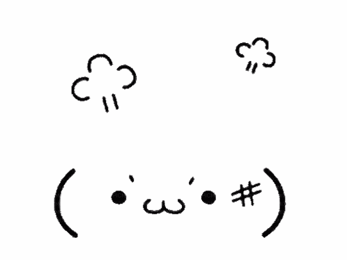 Kaomoji Upset GIF