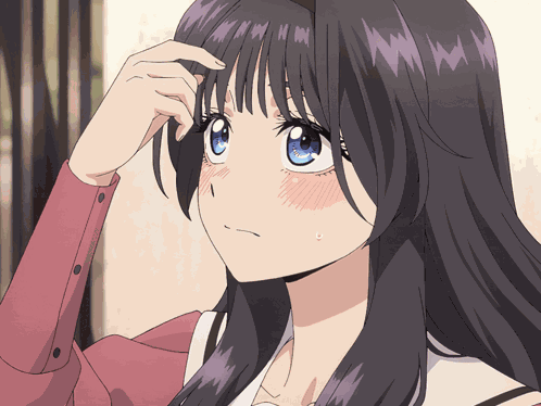 Kaoruko Waguri The Fragrant Flower Blooms With Dignity GIF
