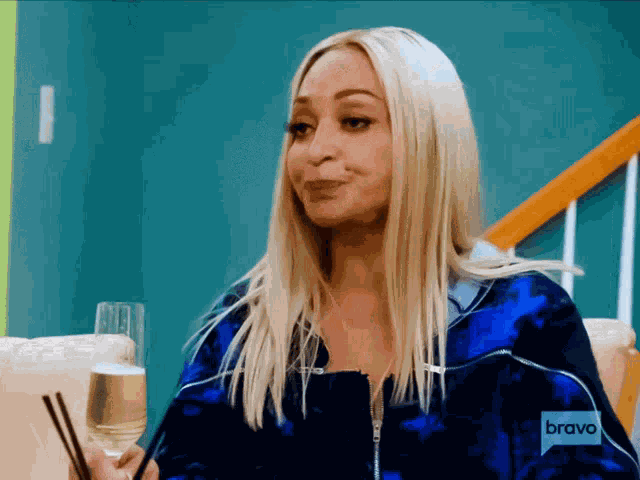 Karen Huger Hair Toss GIF