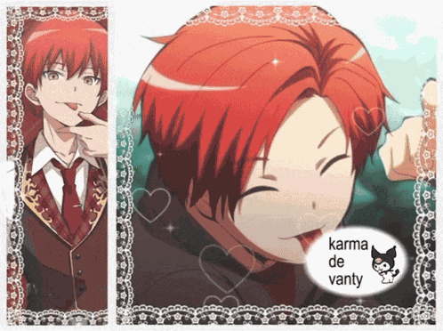 Karma De Vanty Karma Akabane GIF