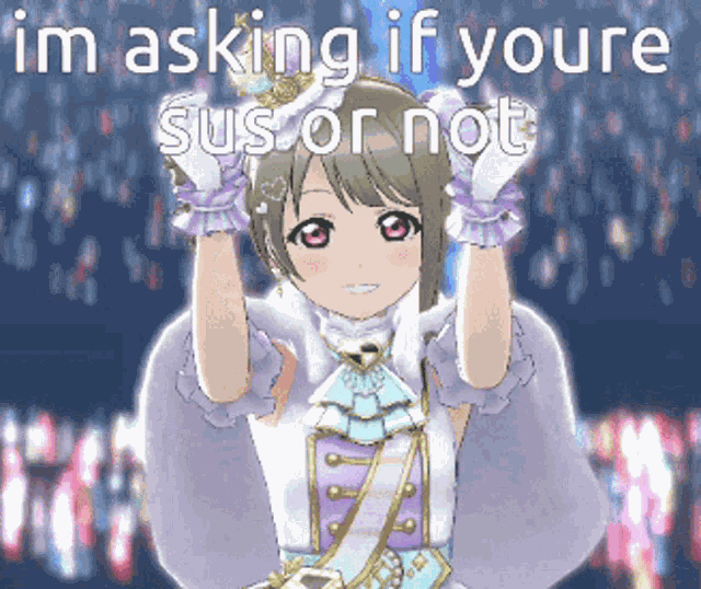 Kasumi Nakasu Amogus GIF