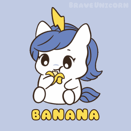 Kawaii Banana GIF