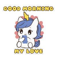 Kawaii Good Morning My Love Sticker