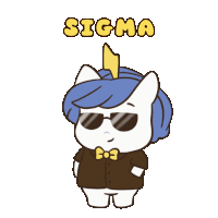 Kawaii Sigma Sticker