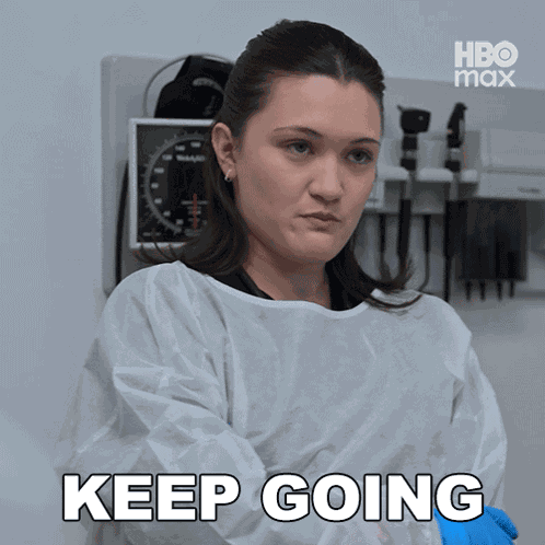 Keep Going Dr Trinity Santos GIF