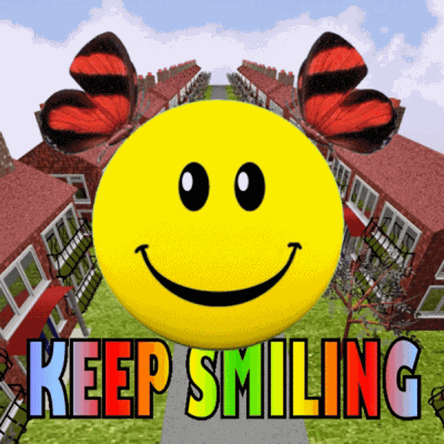 Keep Smiling Be Happy GIF