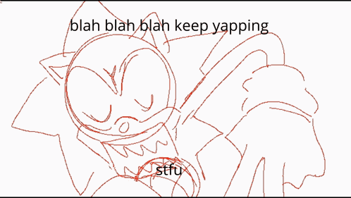 Keep Yapping Sonicexe GIF