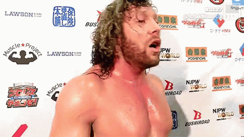 Kenny Omega Good Bye GIF