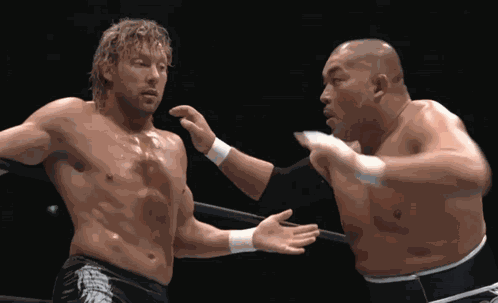 Kenny Omega Tomohiro Ishii GIF