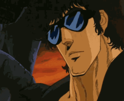 Kenshiro Sunglasses Shades Kenshiro Deal With It GIF