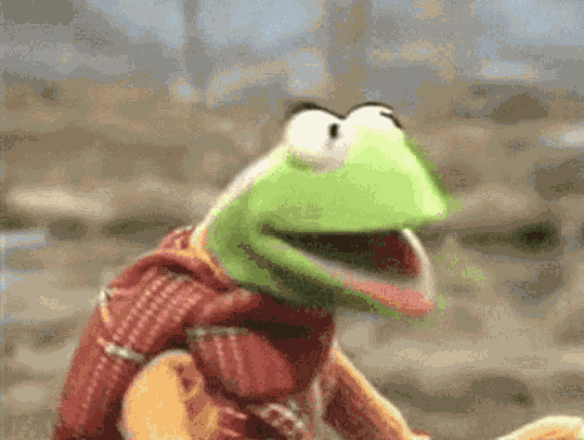Kermit Bike GIF