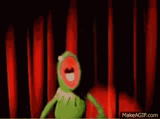 Kermit Panic GIF