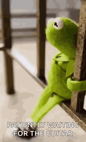 Kermit Waiting GIF