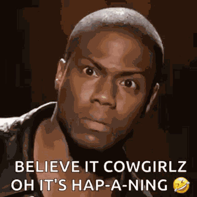 Kevin Hart Stare GIF