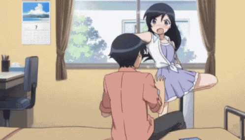 Kick GIF