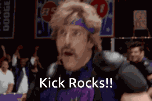 Kick Rocks GIF