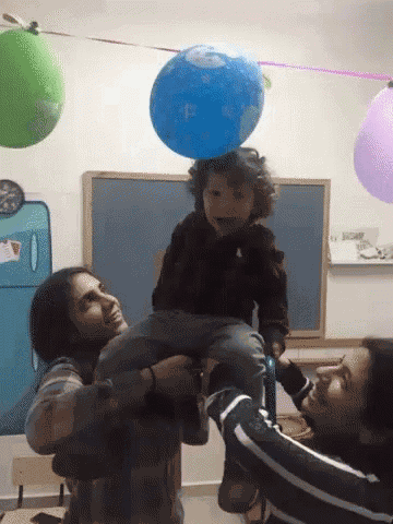 Kid Balloon GIF