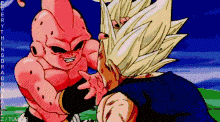 Kid Buu Vegeta GIF