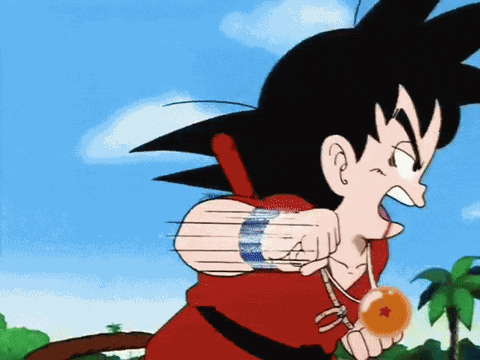 Kid Goku King Piccolo GIF