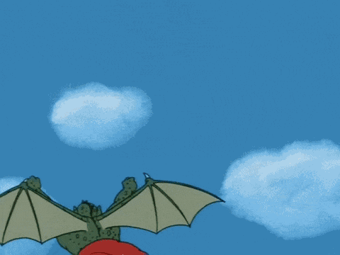 Kid Goku Tambourine GIF