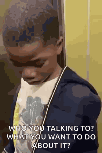 Kid Looking Up And Down Stank Face GIF