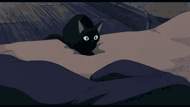 Kikis Delivery Service Cat GIF