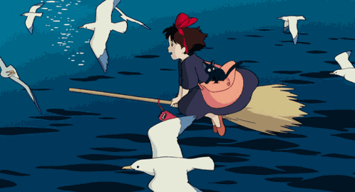 Kiki'S Delivery Service Studio Ghibli GIF