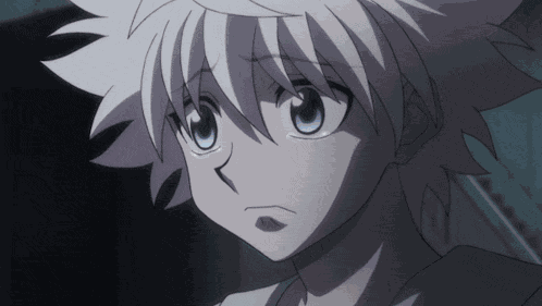 Killua Crying GIF