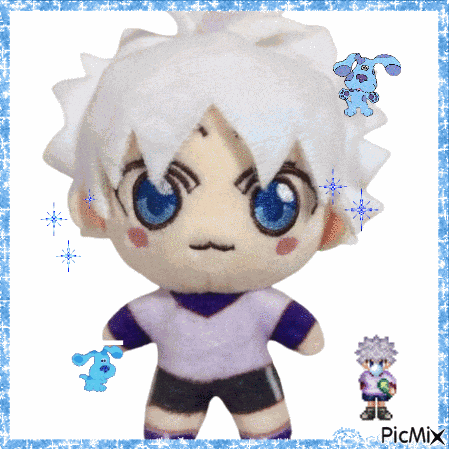 Killua Plushie GIF