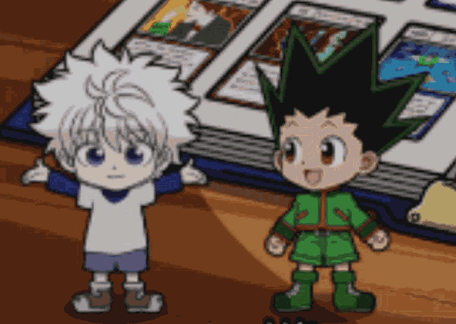 Killua Zoldyck Gon Freecs GIF