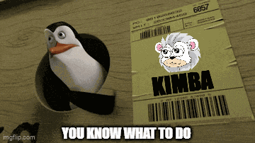Kimba Crypto GIF