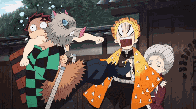 Kimetsu No Yaiba Zenitsu Agatsuma GIF
