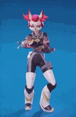 Kimiko Five Tails Fortnite Dance GIF