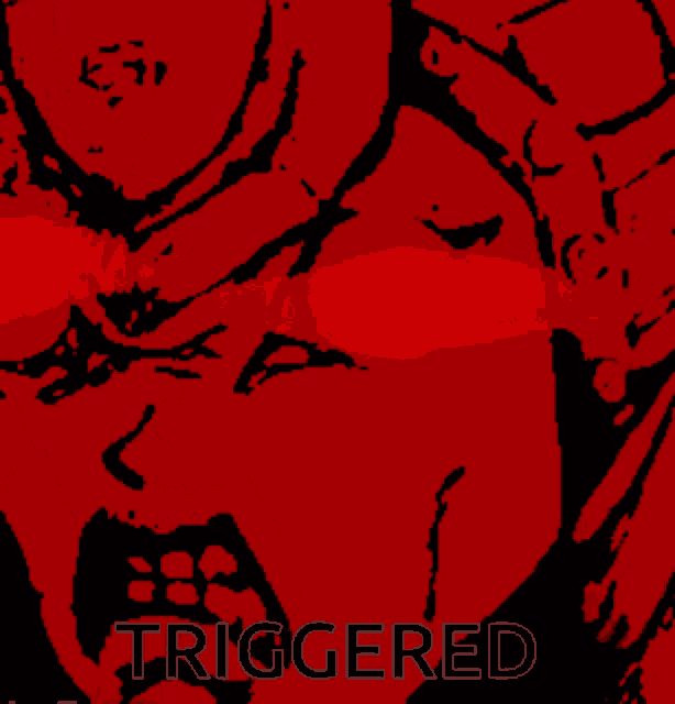 King Crimson Triggered GIF