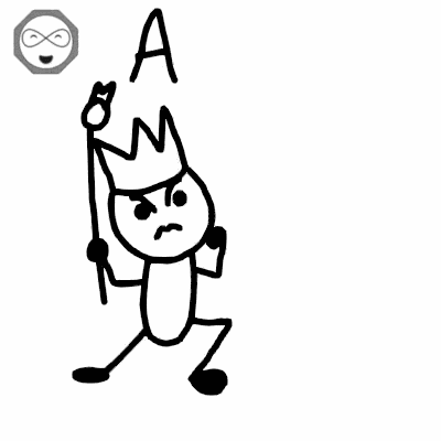 King Stickman GIF