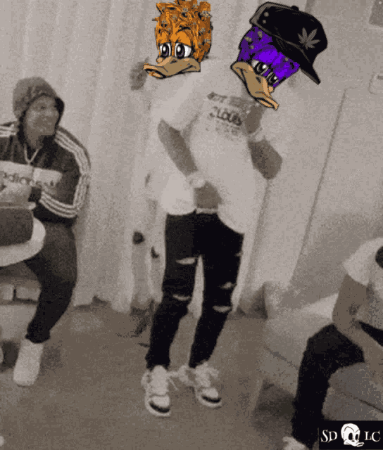 King Von King Von And Lil Dirk Meme