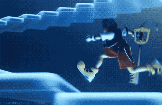 Kingdom Hearts Running GIF