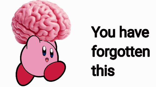 Kirby Brain GIF