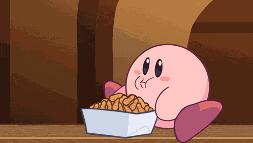 Kirby Eating GIF