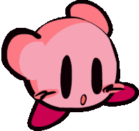 Kirby Funkin At The Forgotten Land Sticker