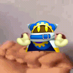 Kirby Magolor Magolor Kirby GIF