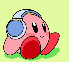 Kirby Vibing GIF