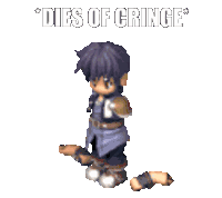 Kiseki Dies Of Cringe Sticker
