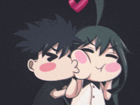 Kiss Anime Hôn GIF