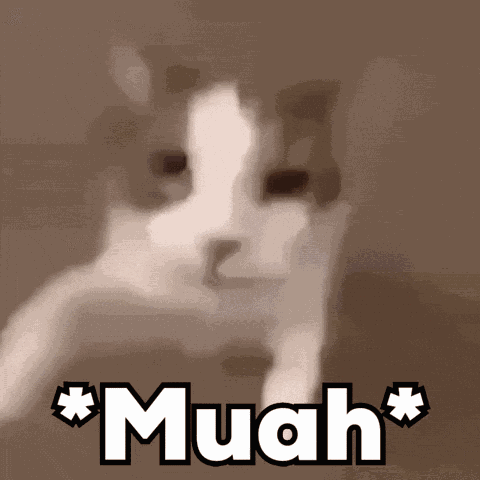 Kiss Cat GIF