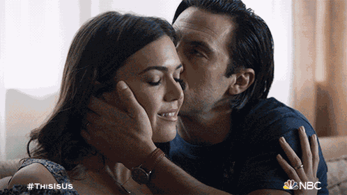 Kiss Rebecca Pearson GIF