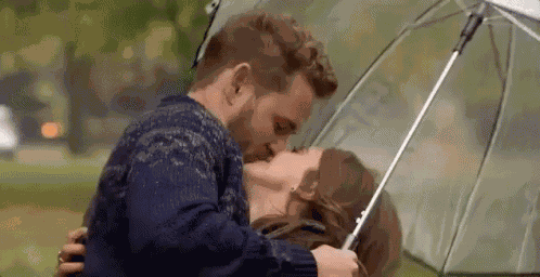 Kisses In The Rain GIF
