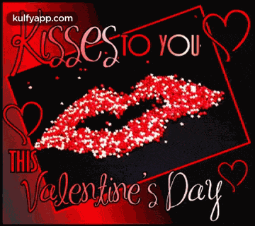 Kisses To You - Valentines Day.Gif GIF